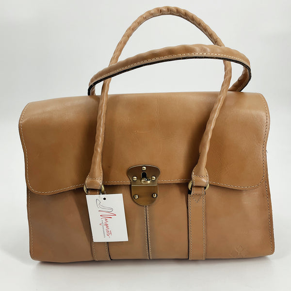 Patricia Nash Tan Solid Purse - Margaret’s Fine Consignment