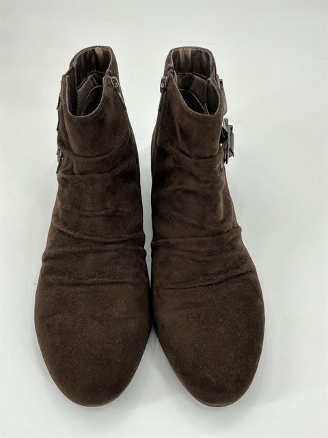 Andrew Geller Shoe Brown Booties Size 10