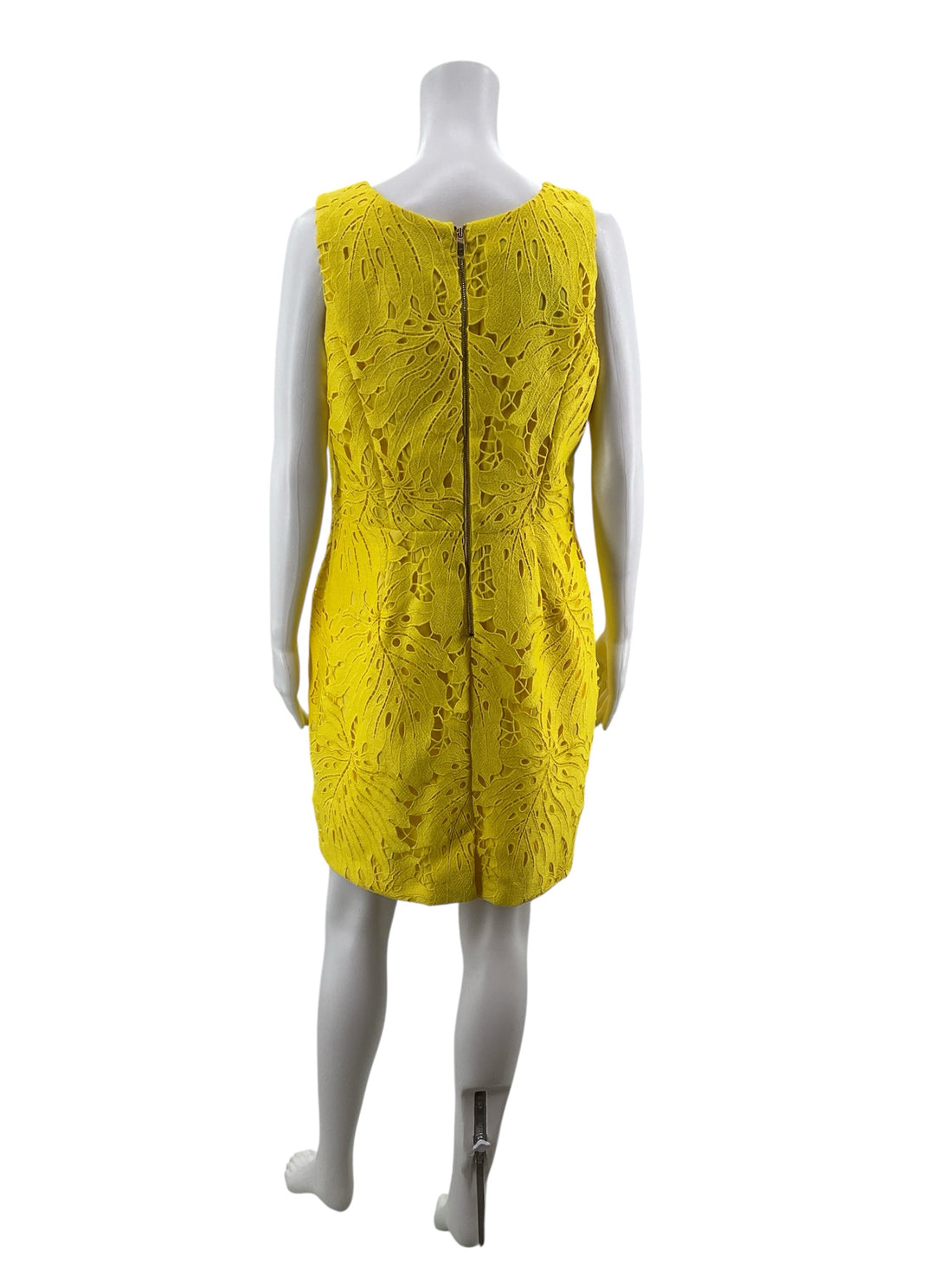 rsvp by TALBOTS Yellow Solid Pre-Owned Ladies New With Tags Dress - Size 10P