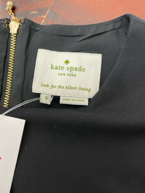 Kate Spade New York Black Bow-Waist Sheath Dress Size 8 - ONLINE ONLY