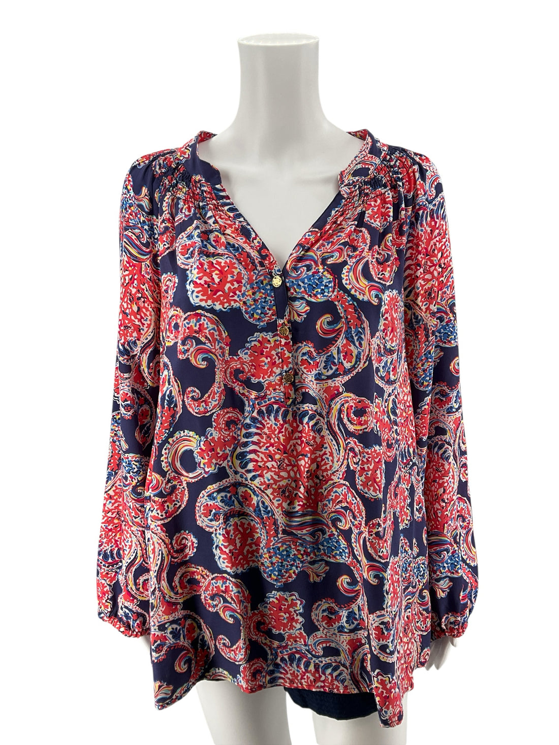 Lilly Pulitzer Elsa Silk Top &
