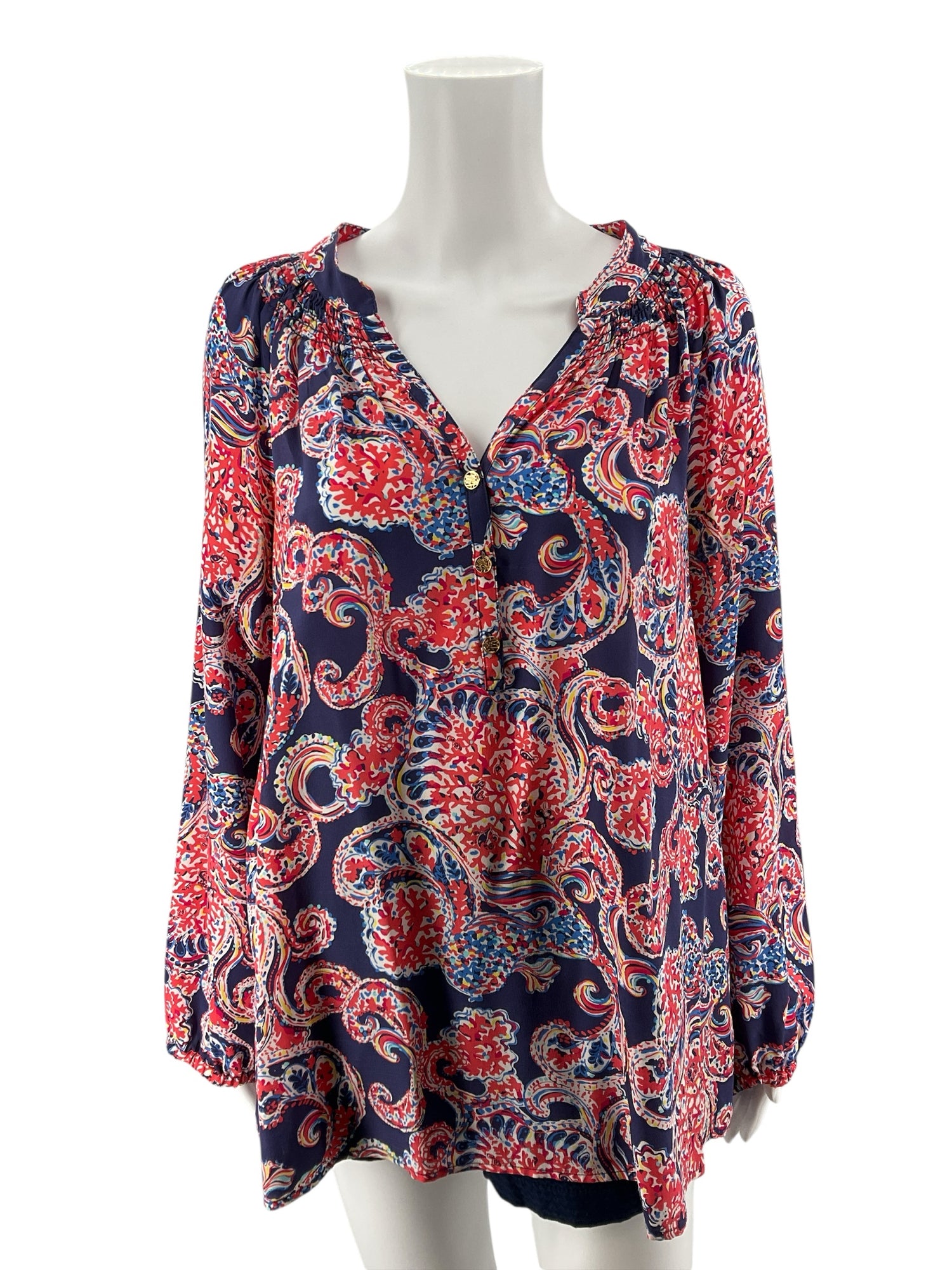 Lilly Pulitzer Elsa Silk Top &