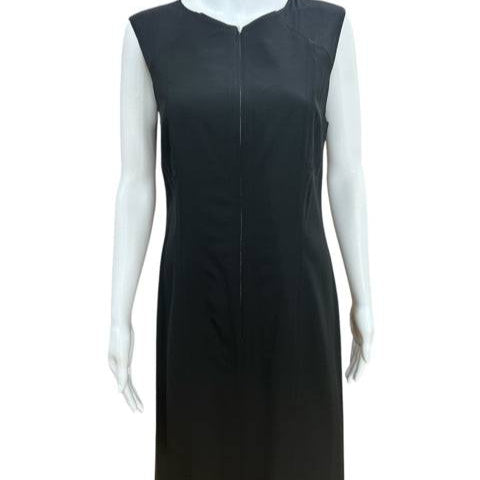Lavia Black Solid Pre-Owned Ladies Dress - Size 6 - Margaret’s Fine Consignment