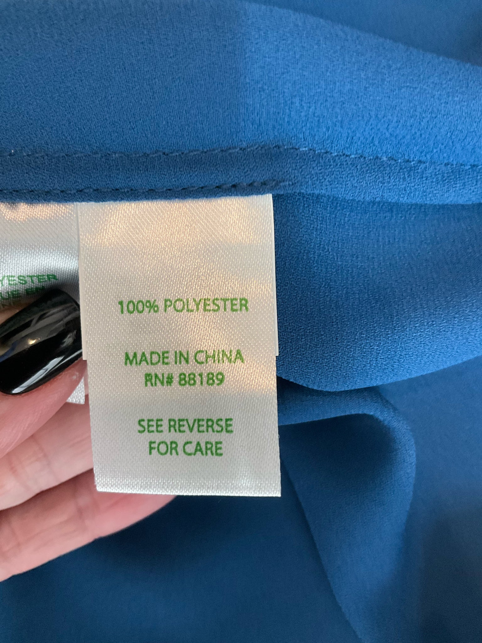 Lilly Pulitzer Willa Flounce Sleeve Top Dark Teal V-Neck Blouse Size L