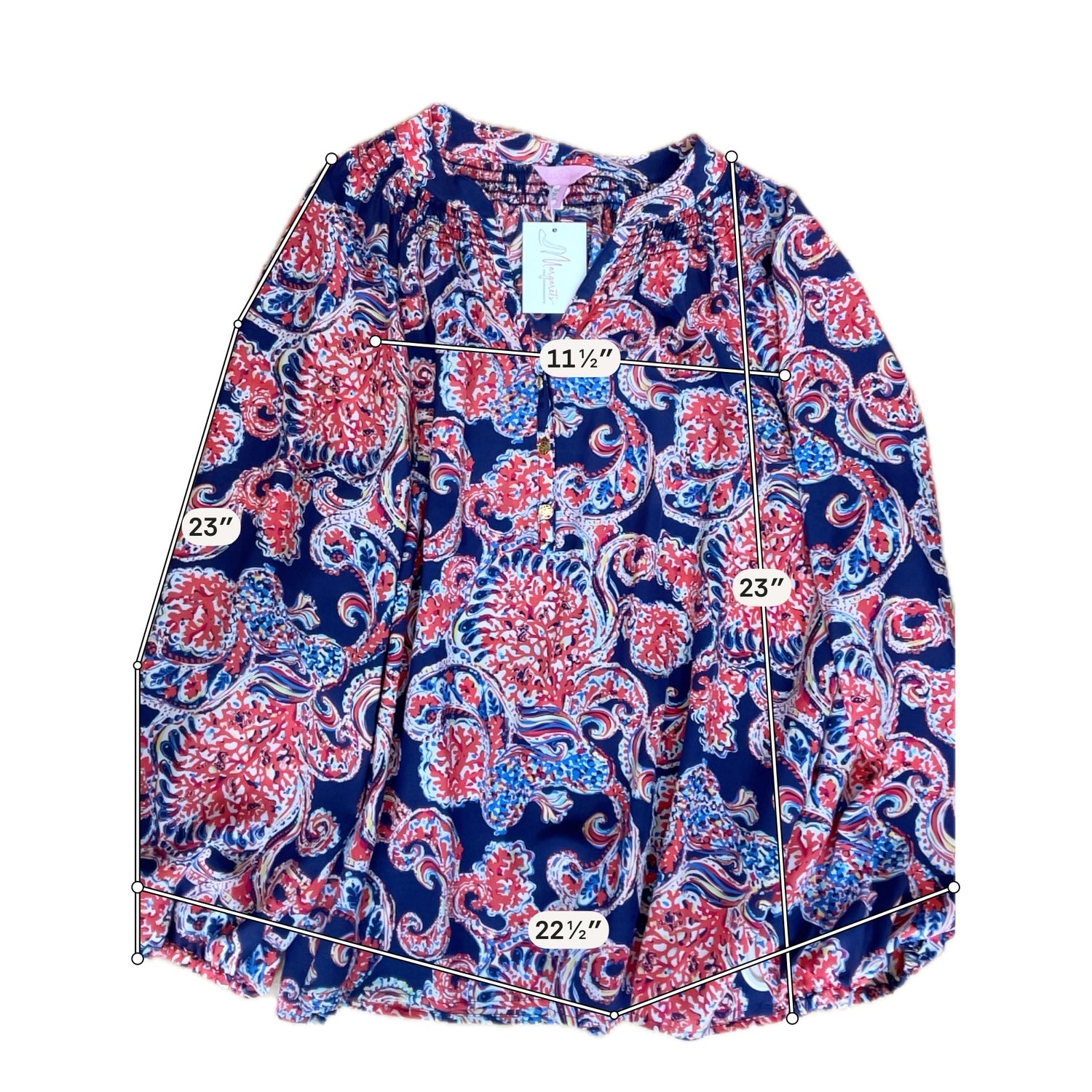Lilly Pulitzer Elsa Silk Top &
