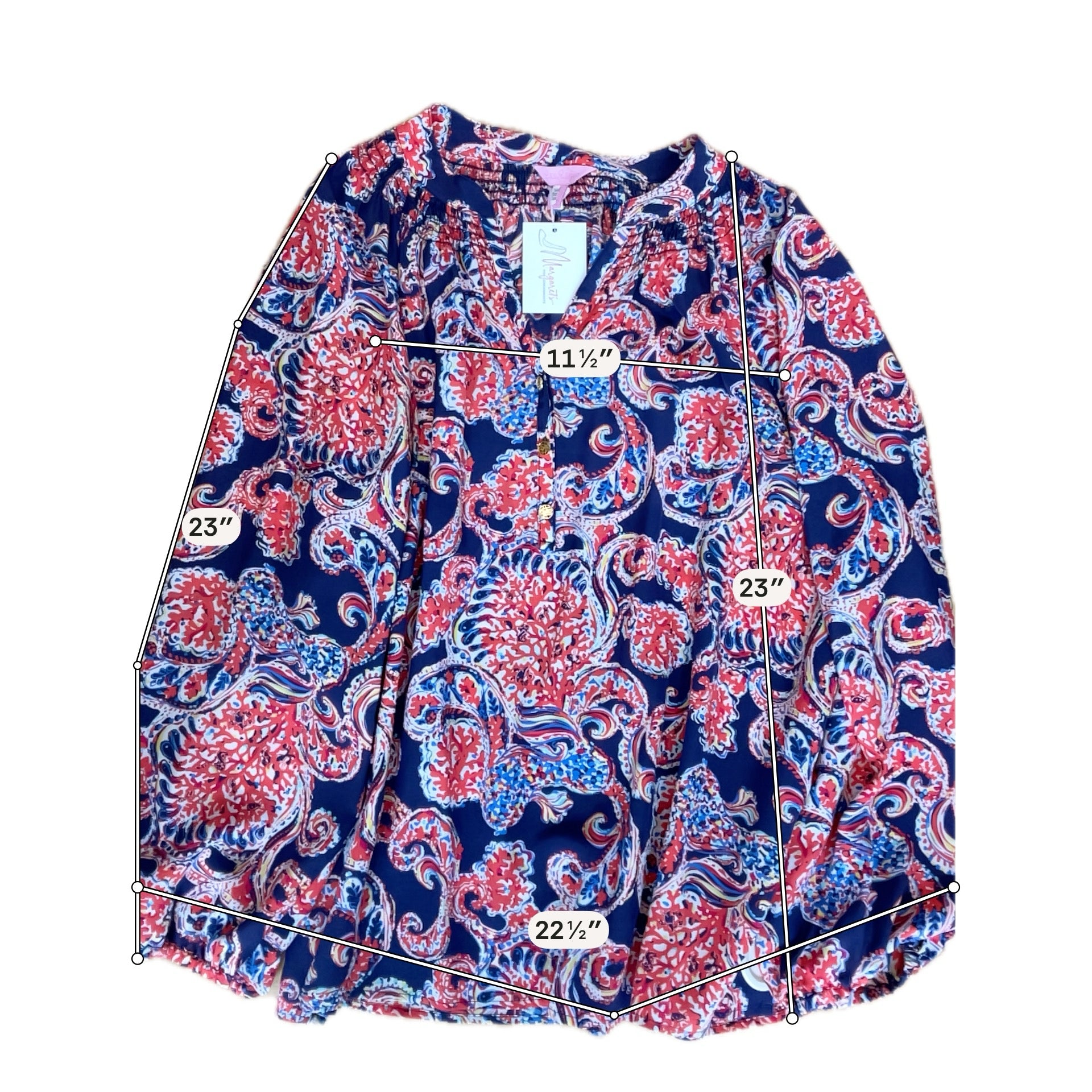 Lilly Pulitzer Elsa Silk Top &