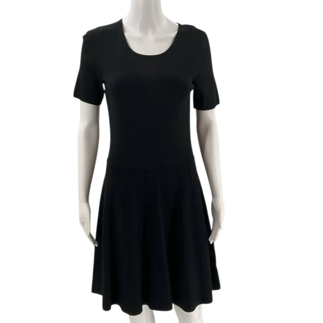 Talbots Black Solid Pre-Owned Ladies New with Tags Dress - Size Medium Petite - Margaret’s Fine Consignment