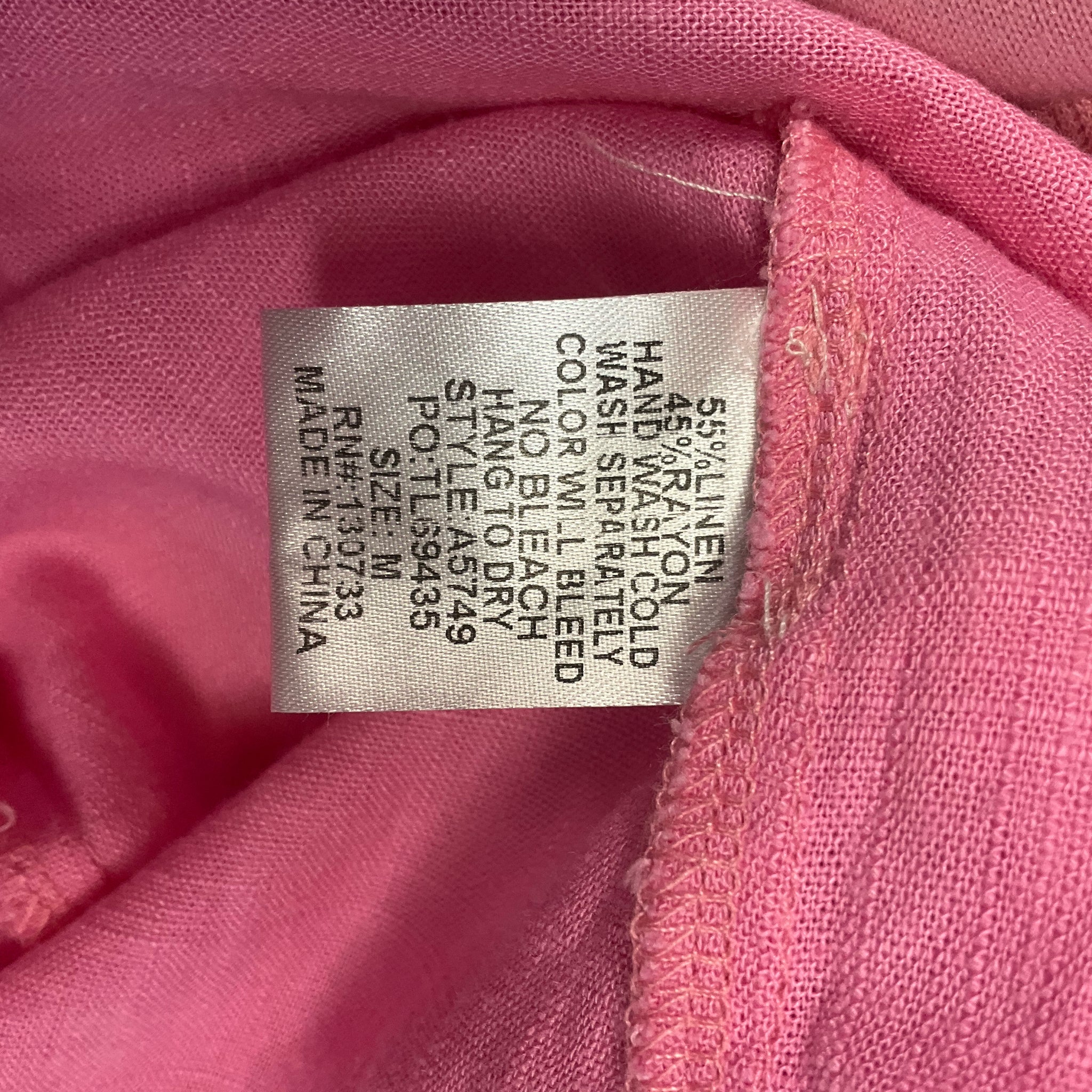 Umgee Pink Dress Size Medium - information