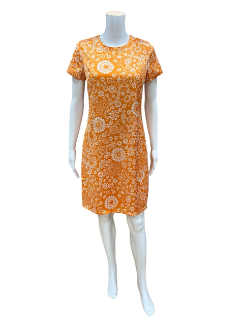 julie brown Size 2 Orange Floral Dress