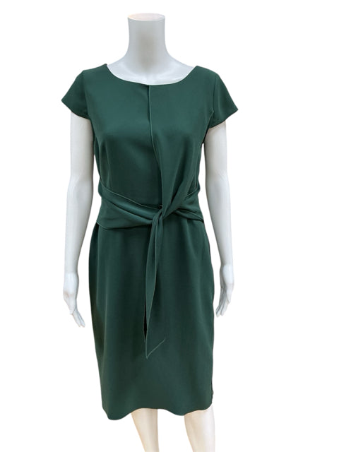 Ann Taylor Size 4 Hunter Green Solid Dress