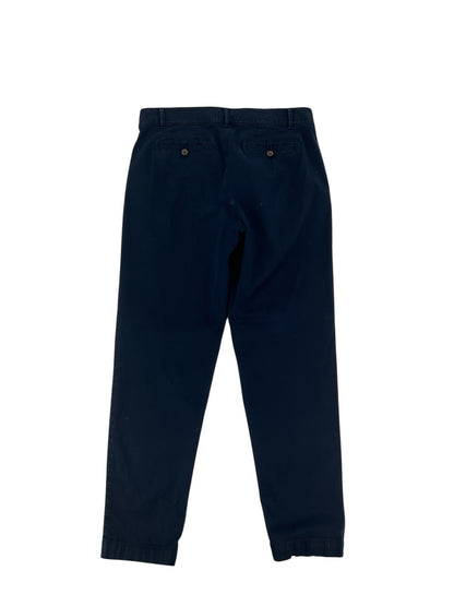 Talbots Navy Pant The Weekend Chino Pants Size 6 Navy Blue Cropped Ankle - Size 6