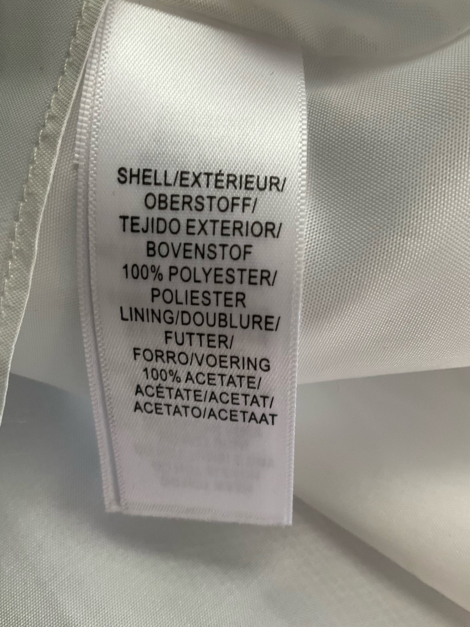 Adrianna Papell Blue/White Floral Pre-Owned Ladies Dress - Size 4