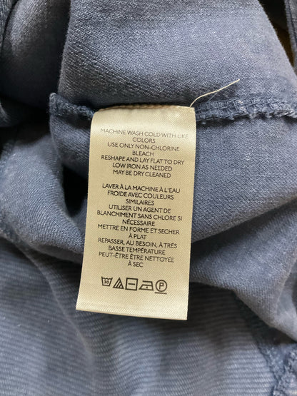 Pilcro and the Letterpress Puff Sleeve Denim Utility Shirt Jacket XXS Blue Button Front
