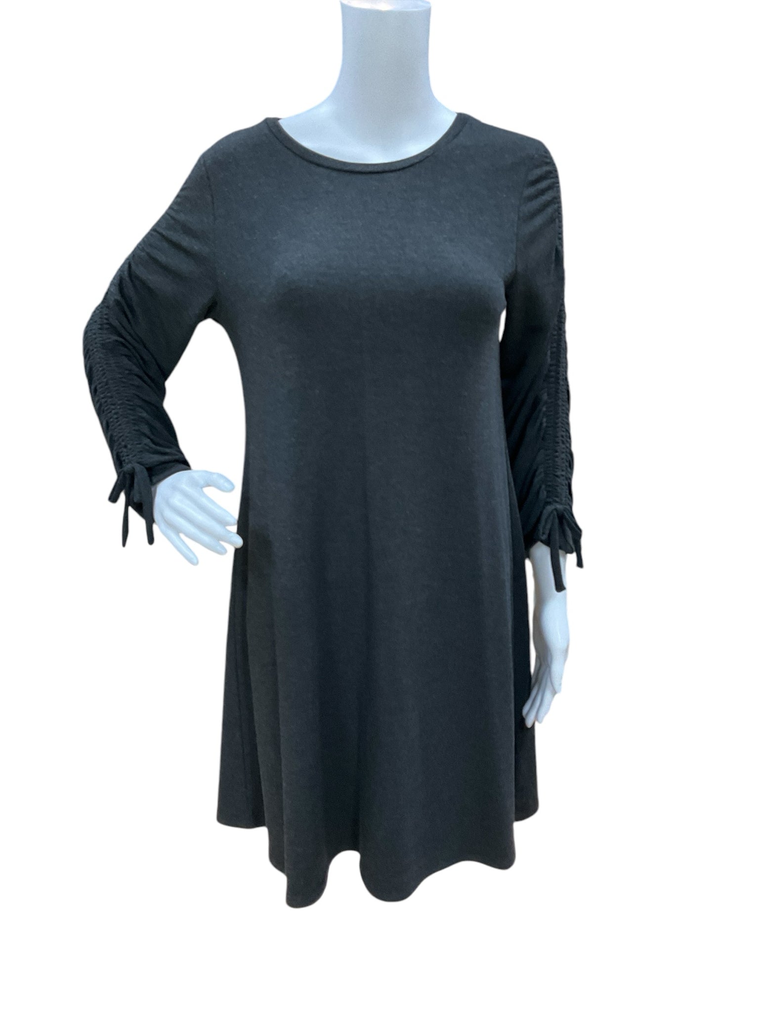 Cupio Charcoal Heathered Dress Size Small - close up