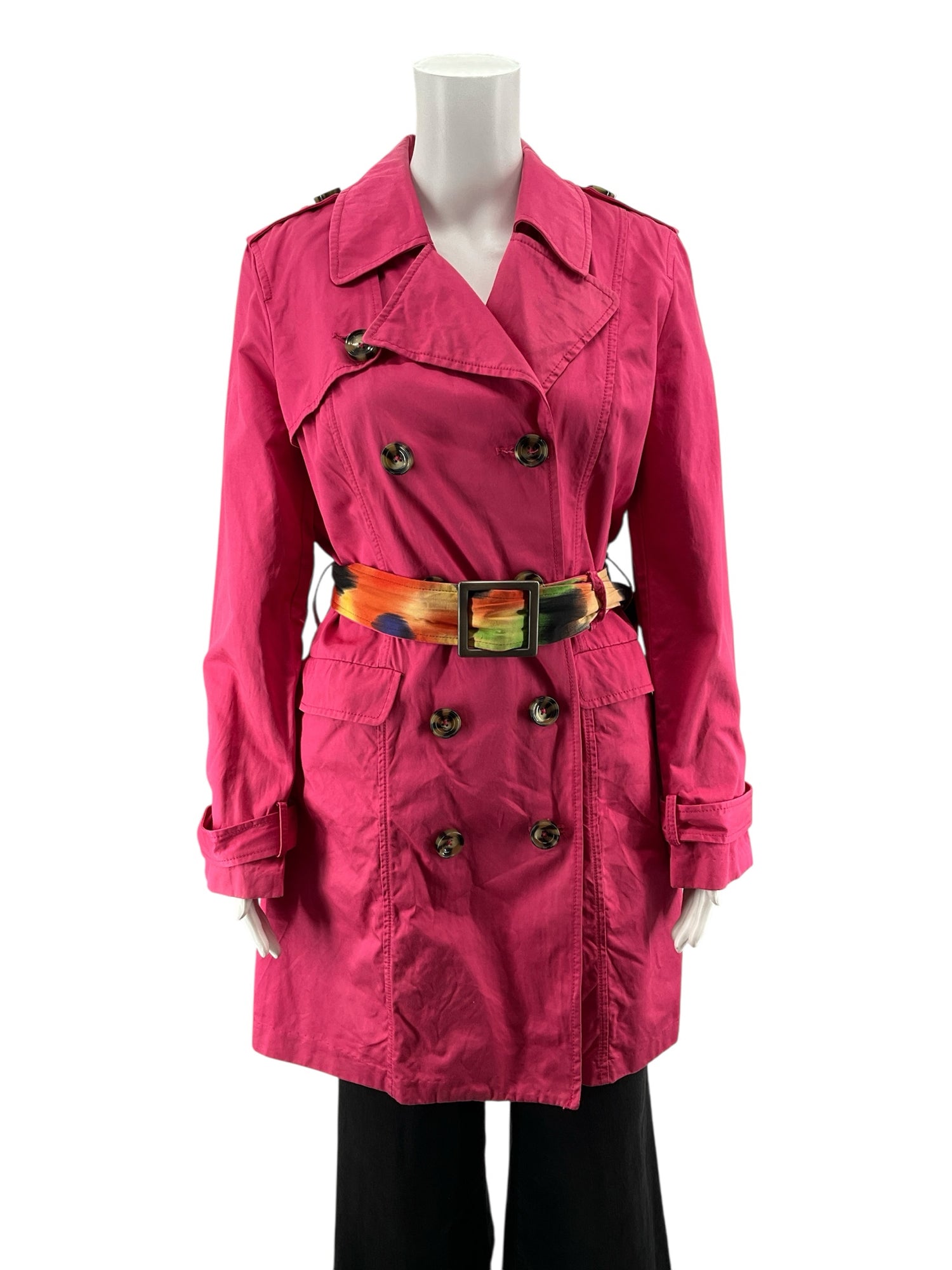 Attention Pink Solid Pre-Owned Ladies Jacket - Size Large - Margaret’s Fine Consignment