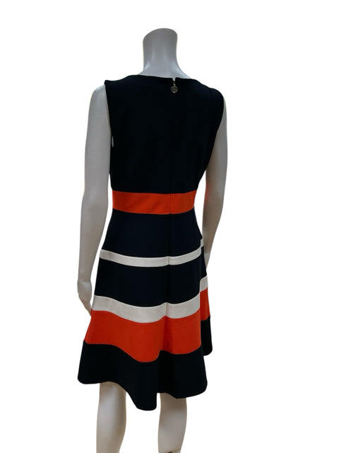 Tommy Hilfiger navy/white/orange Fit and Flare Women&