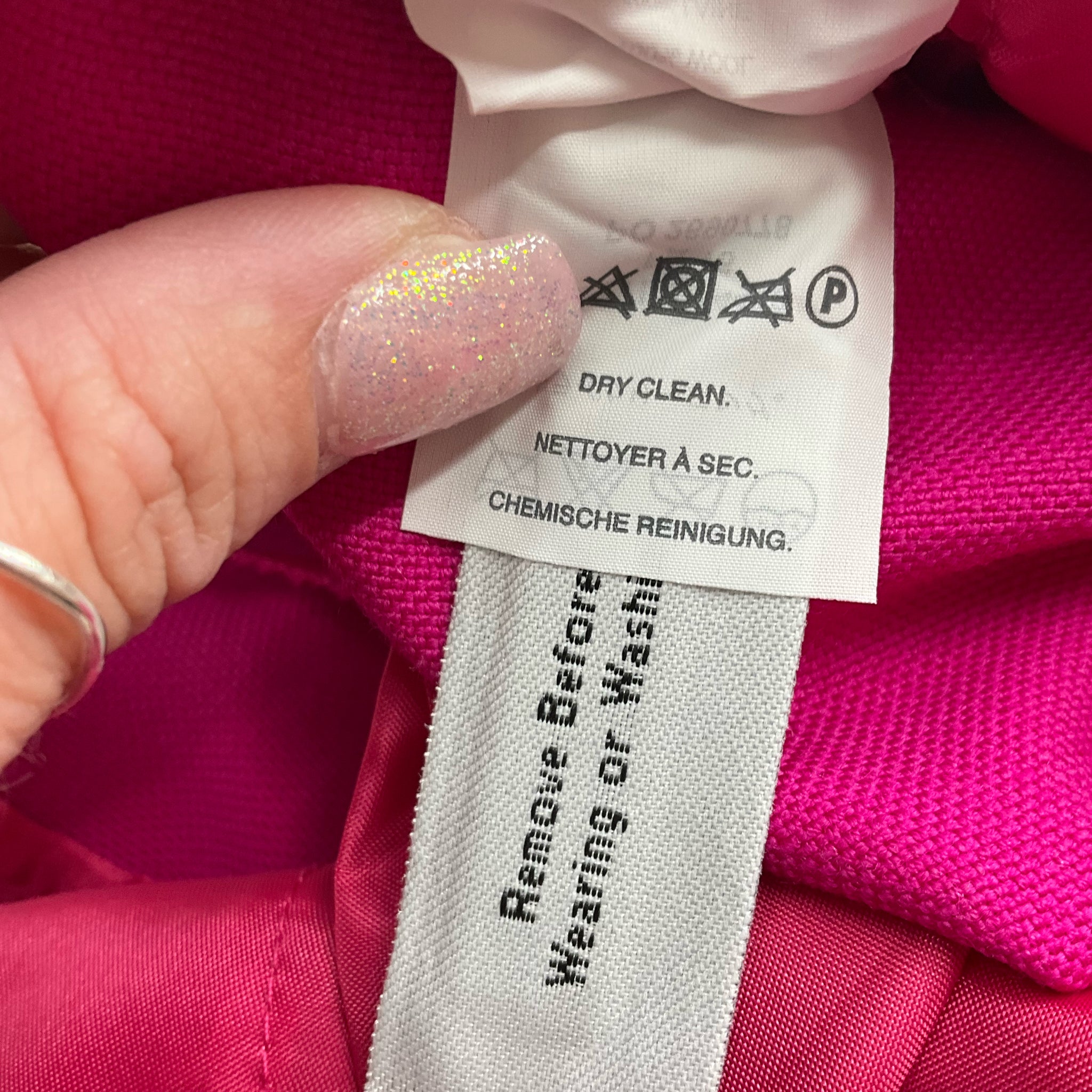 J.Crew City Fit Trousers in Fuchsia Pink Wool Size 2