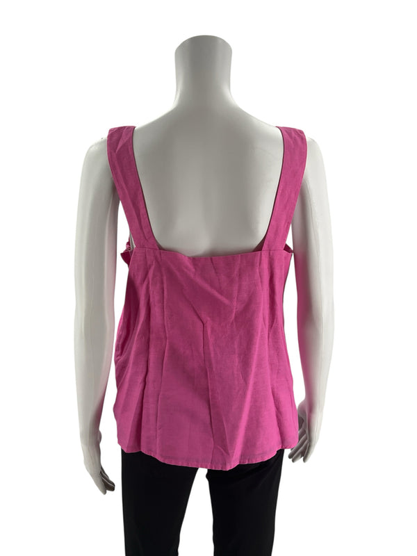 J Crew Pink Solid Pre-Owned Ladies New With Tags Top - Size Small