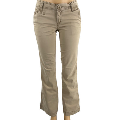 Aeropostale Tan Skinny Flare Pants – Size 3/4, Excellent Condition - Margaret’s Fine Consignment