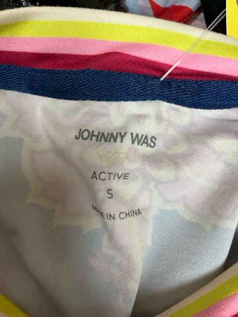 Johnny Was Active Floral Long Sleeve Pullover Top Size Small - ONLINE ONLY