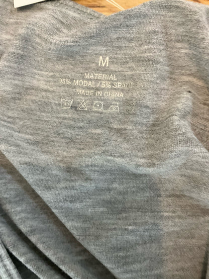Heather Gray Modal Spandex Blend Soft Stretch Tank Top Size Medium