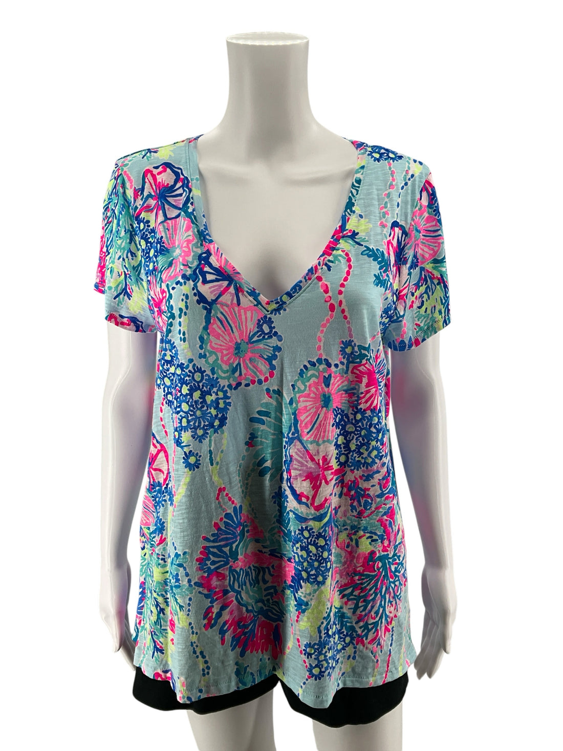 Lilly Pulitzer Etta V-Neck Tee &