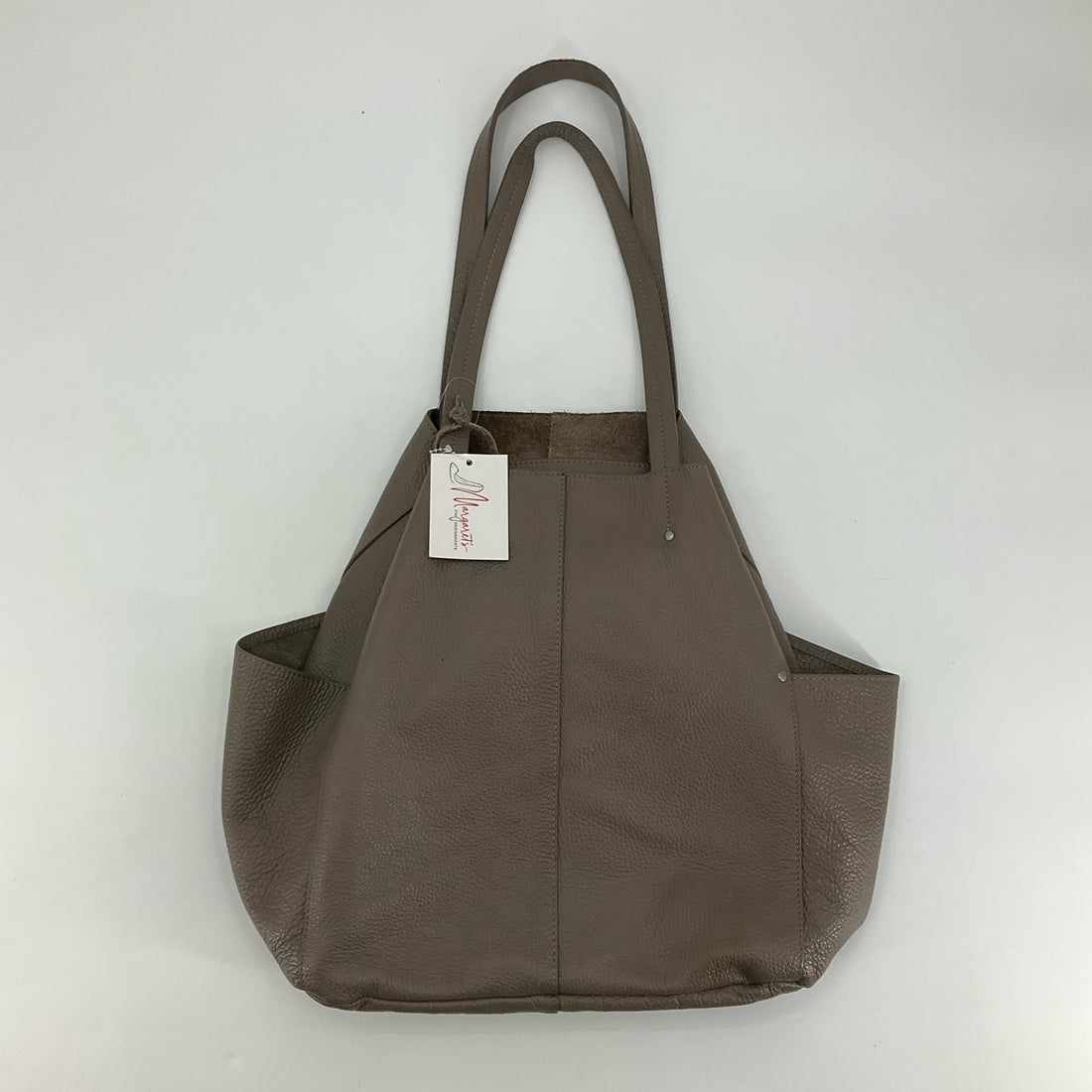 American Eagle Taupe Pebble Tote Purse - ONLINE ONLY