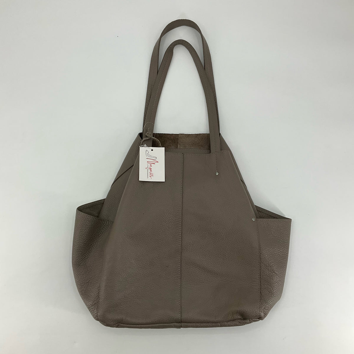 American Eagle Taupe Pebble Tote Purse - ONLINE ONLY