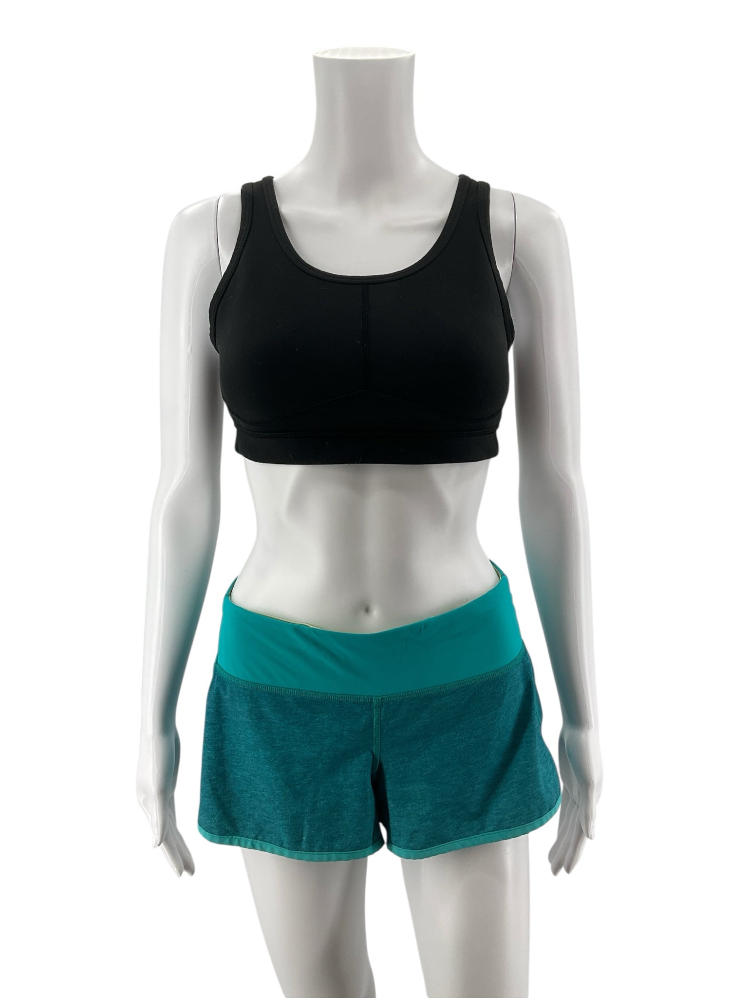 Athleta Glory 2.0 Racerback Cutout Sports Bra Black Size Small