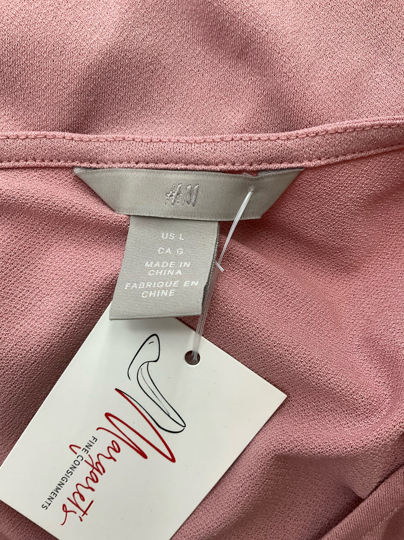 H&M Mauve Pre-Owned Ladies Top - Size Large