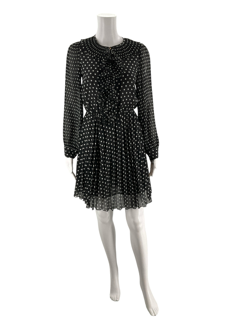 Zara Black/White Pre-Owned Ladies Dress - Size XS