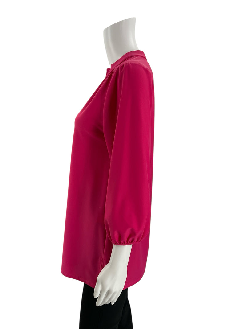 Jude Connally Pink Solid Pre-Owned Ladies Top - Size Small