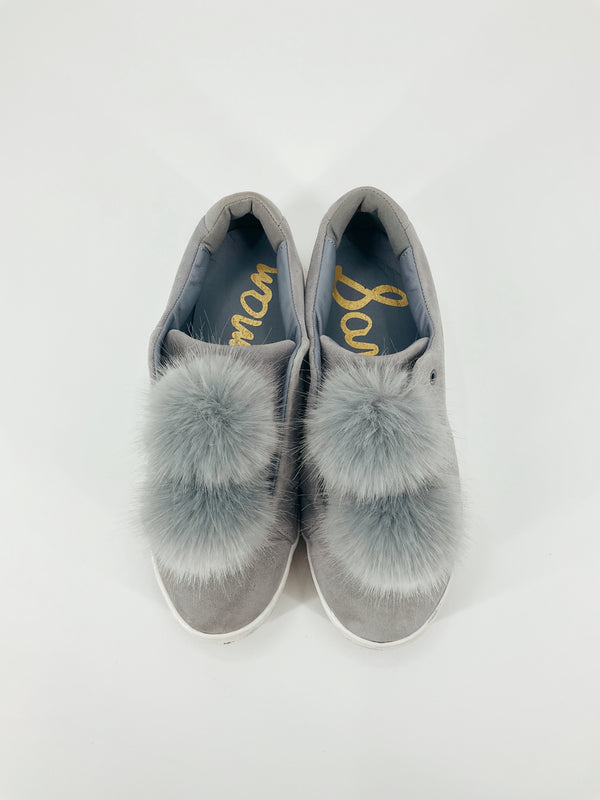 Sam Edelman Gray Pre-Owned Ladies Shoe -  Size 8.5