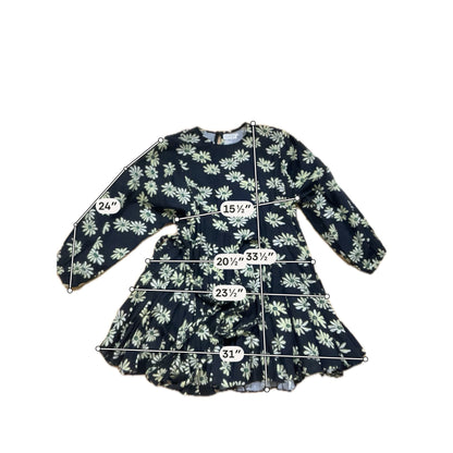 Rhode Fiona Floral Mini Dress Black Daisy Field XS