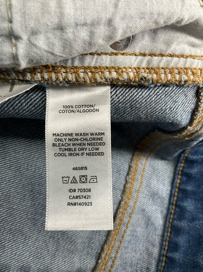 Loft Blue Denim Pre-Owned Ladies Skirt - Size 2