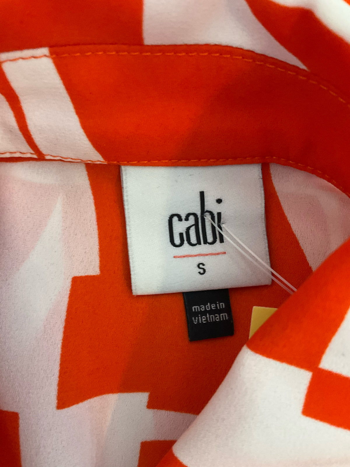 cabi Poppy Top Floral Sleeveless Blouse Size Small - ONLINE ONLY