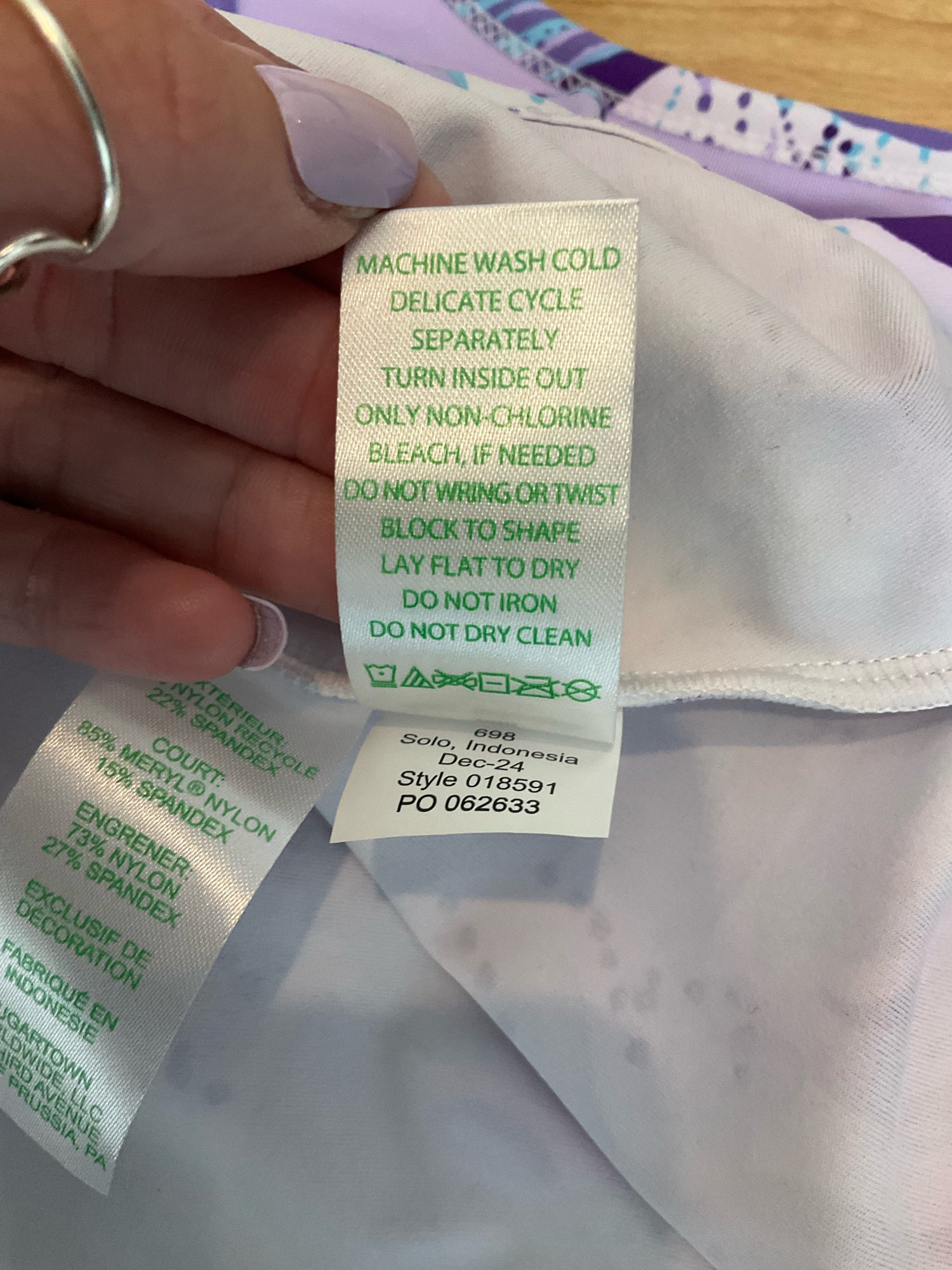 Lilly Pulitzer Luxletic Corina Tennis Dress Orchid Oasis Floral Small