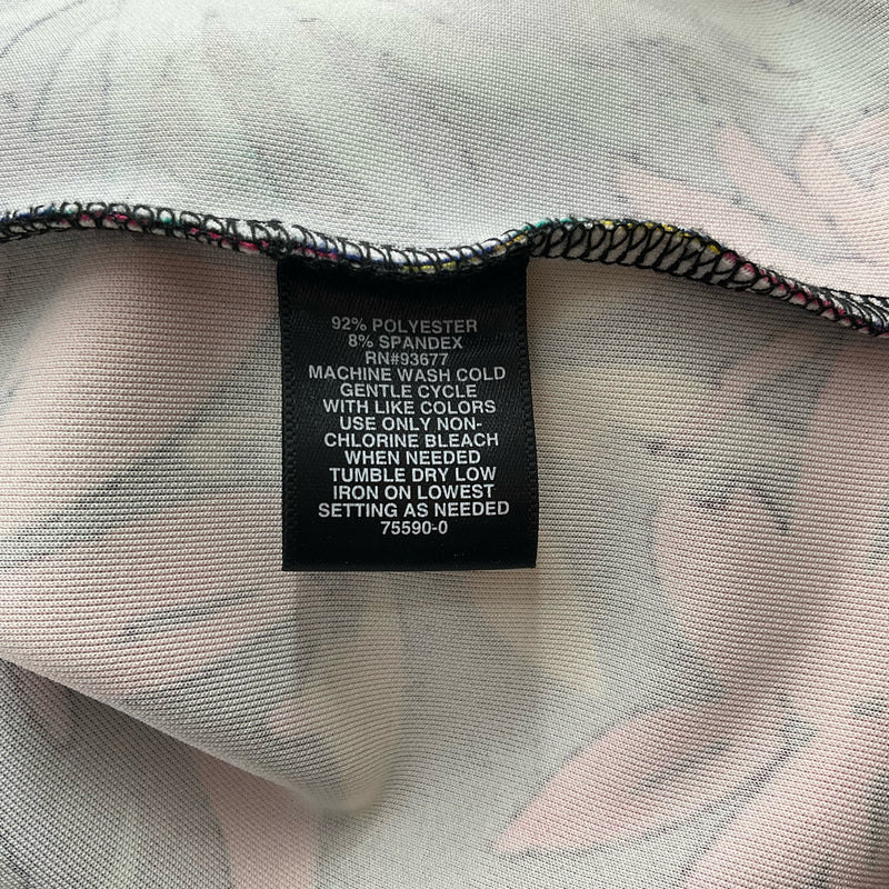 Bold Elements Blue/Pink/Teal Pre-Owned Ladies Dress - Size XL - Margaret’s Fine Consignment