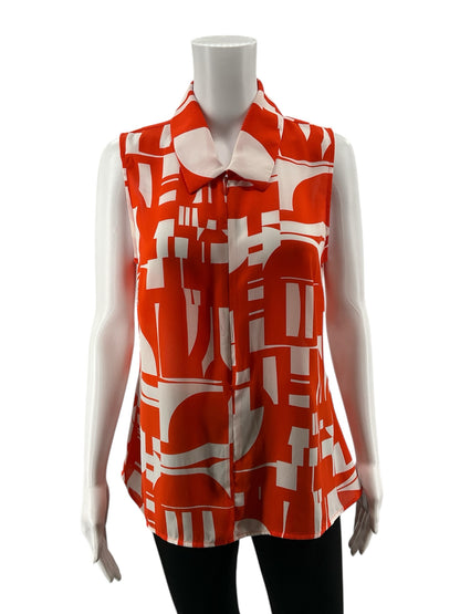 cabi Poppy Top Floral Sleeveless Blouse Size Small - ONLINE ONLY