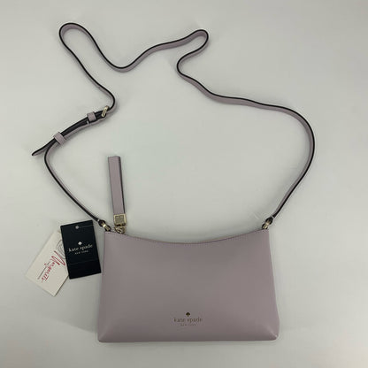 Kate Spade Staci Saffiano Leather Crossbody Bag in Lavender Lilac