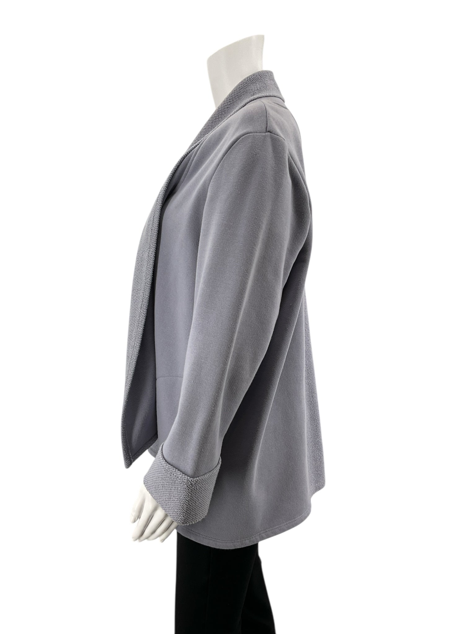 Habitat Blue Solid Pre-Owned Ladies Shrug - Size XL