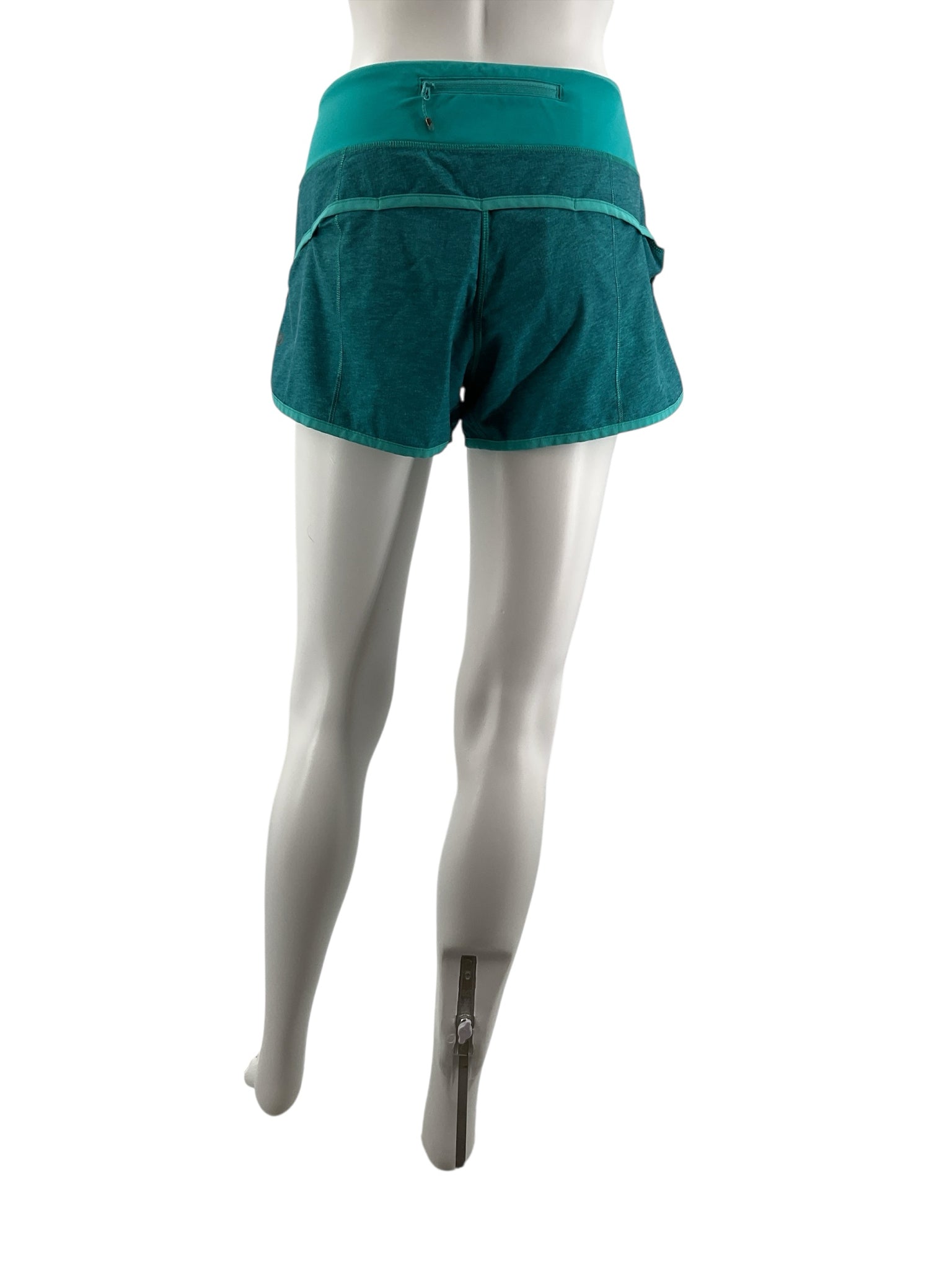 Lululemon Speed Up Short 2.5" Lined Athletic Running Shorts Teal Size 8