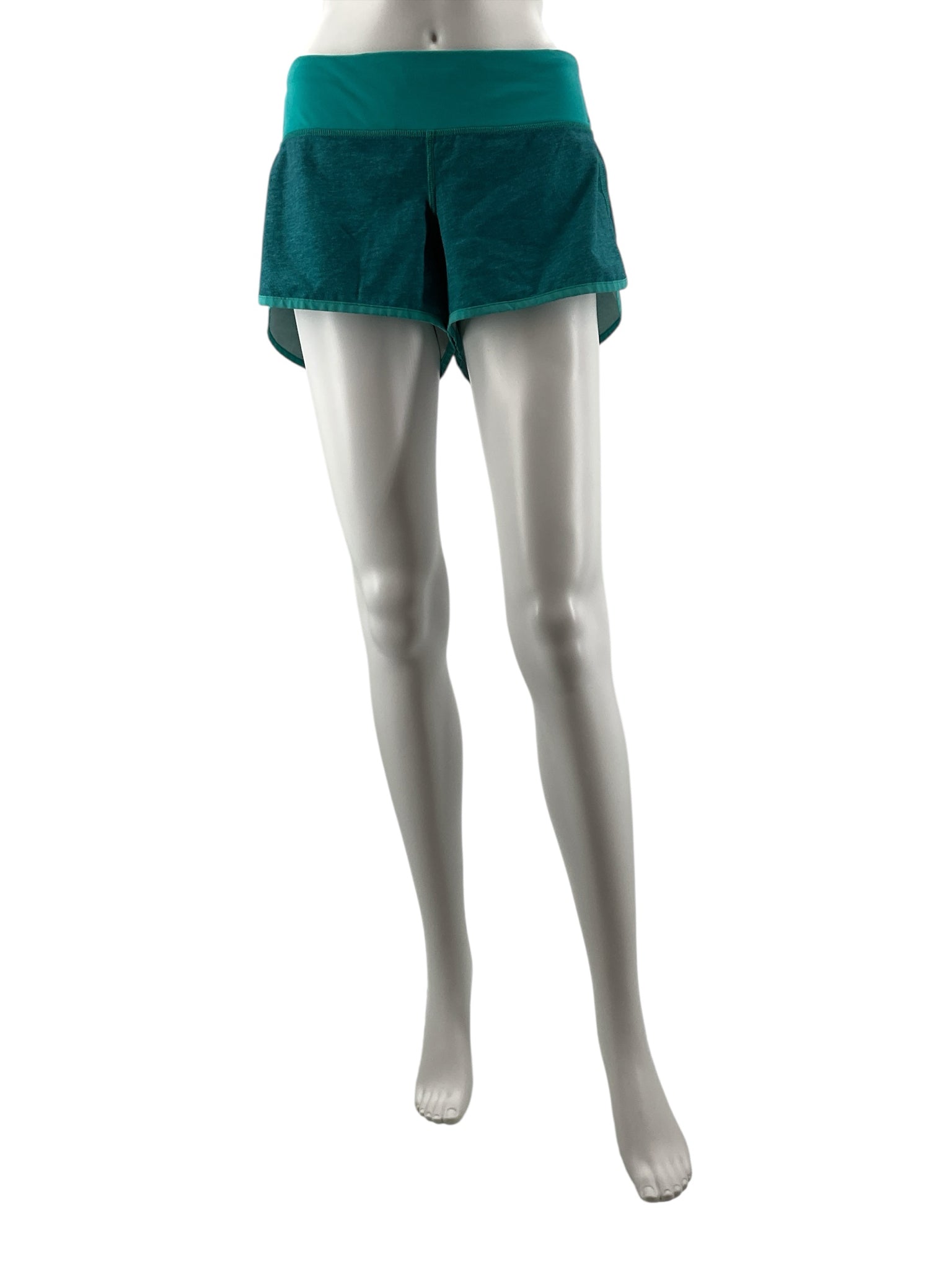 Lululemon Speed Up Short 2.5" Lined Athletic Running Shorts Teal Size 8