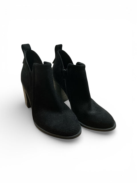 Madden Girl Black Suede Pre-Owned Ladies Booties - Size 8 - Margaret’s Fine Consignment