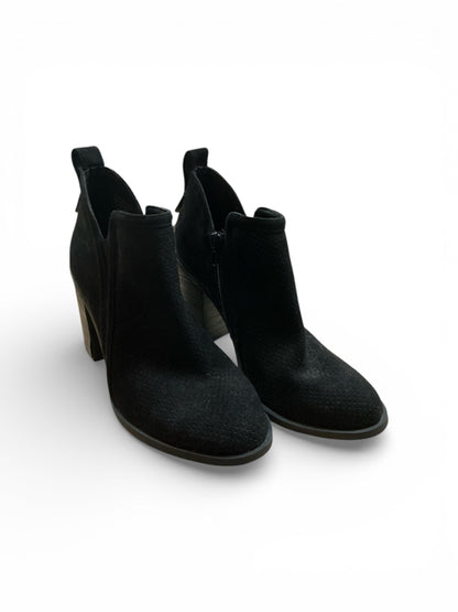 Madden Girl Black Suede Pre-Owned Ladies Booties - Size 8 - Margaret’s Fine Consignment