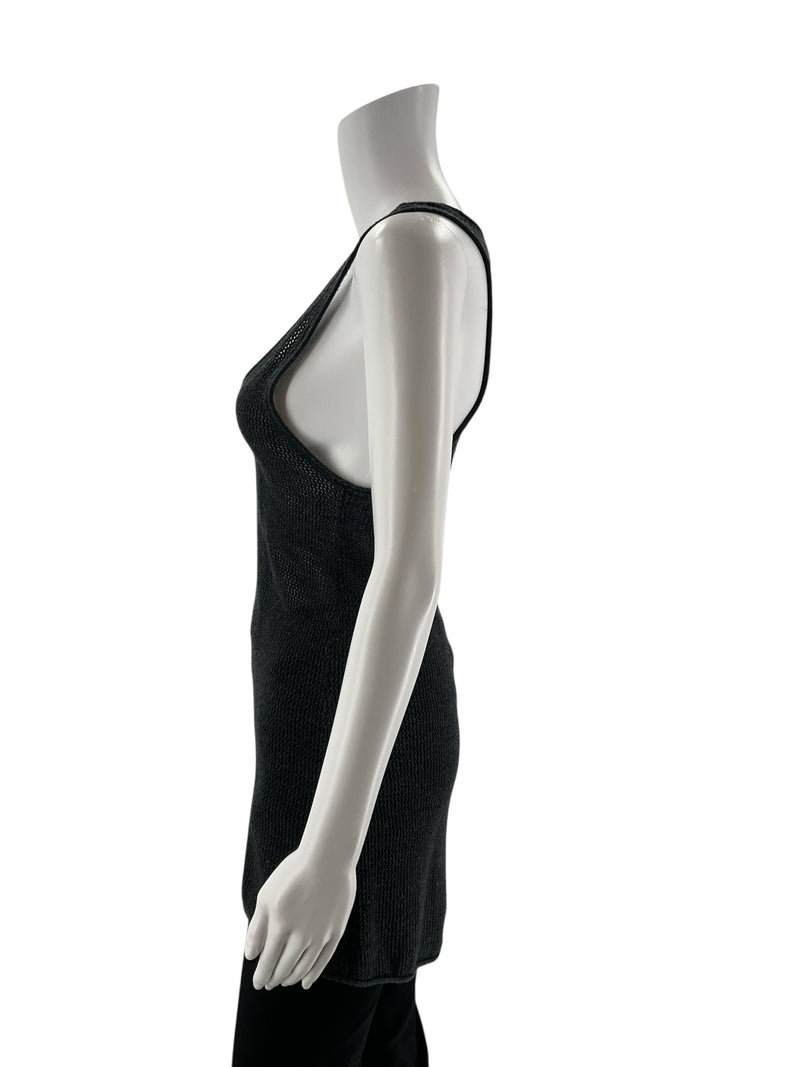 Joie Charcoal Solid Pre-Owned Ladies Top - Size Small