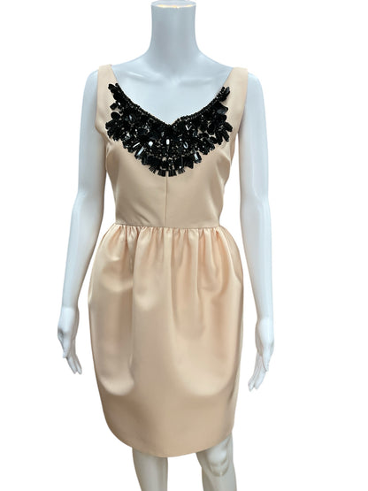 Kate Spade Peach Beaded Dress Size 8