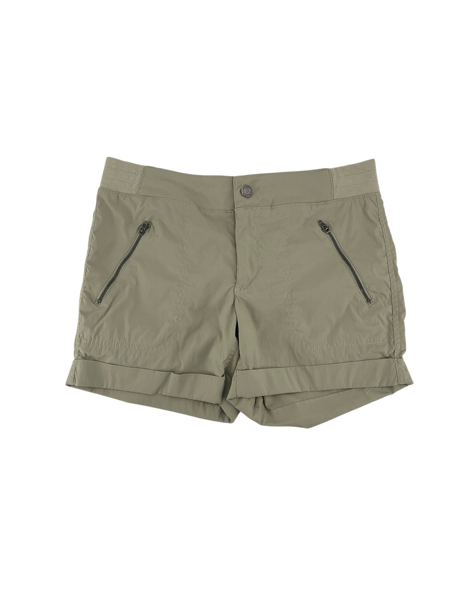 Tangerine Khaki Outdoor, Hiking, Athletic, Casual, Gorpcore, Utility Size S Khaki Solid Shorts - Size S