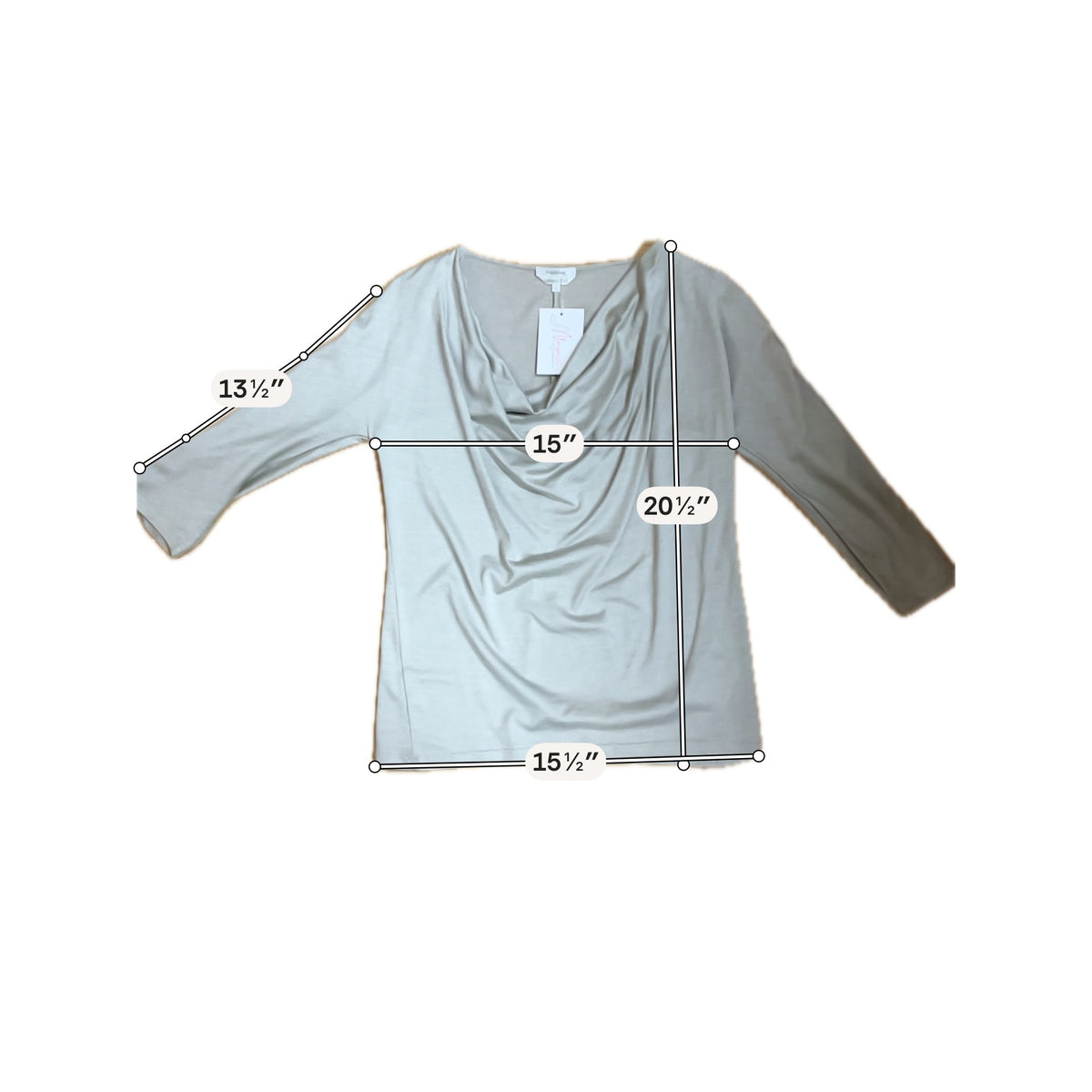 Max Mara Size S Tan Solid Pre-Owned Ladies Casual Top - ONLINE ONLY