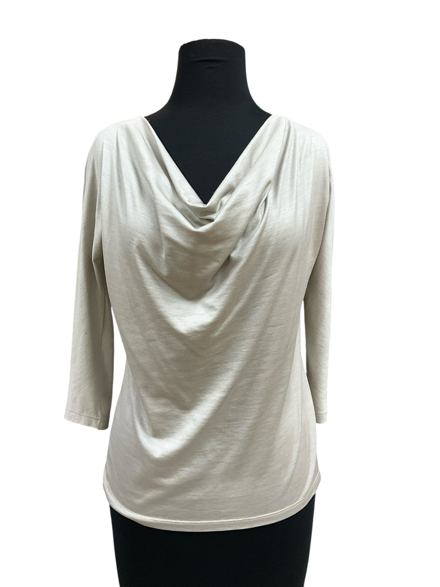 Max Mara Size S Tan Solid Pre-Owned Ladies Casual Top - ONLINE ONLY